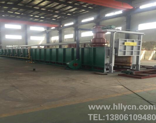 中國重汽集團天然氣模殼焙燒爐